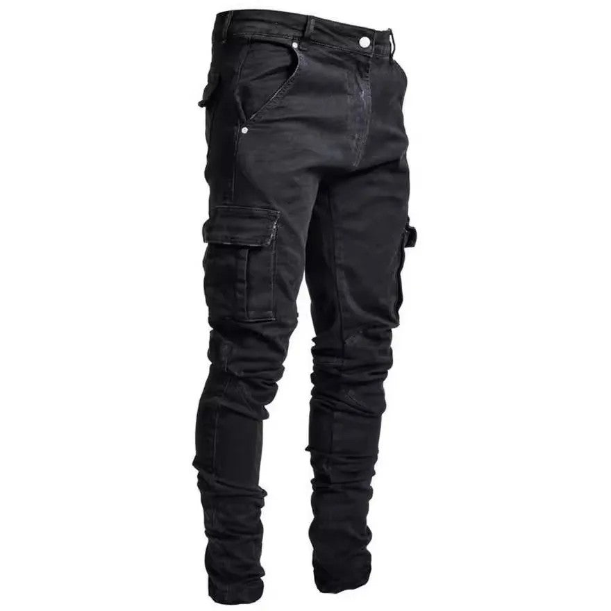 Mehrtaschen Jeans Hose Freizeit Cargo Hose Urban