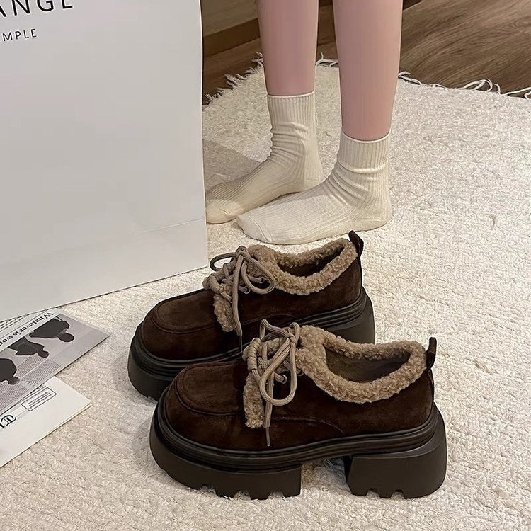 Damen Sneaker Komfort Weiche Innensohle Warm