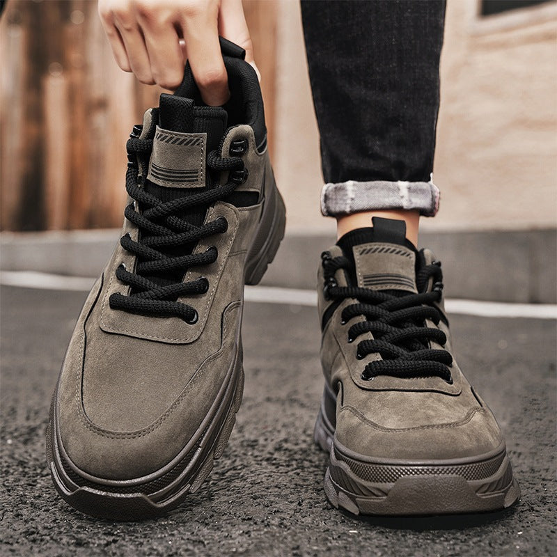 Wanderschuhe Herren Robust Atmungsaktiv Rutschfest