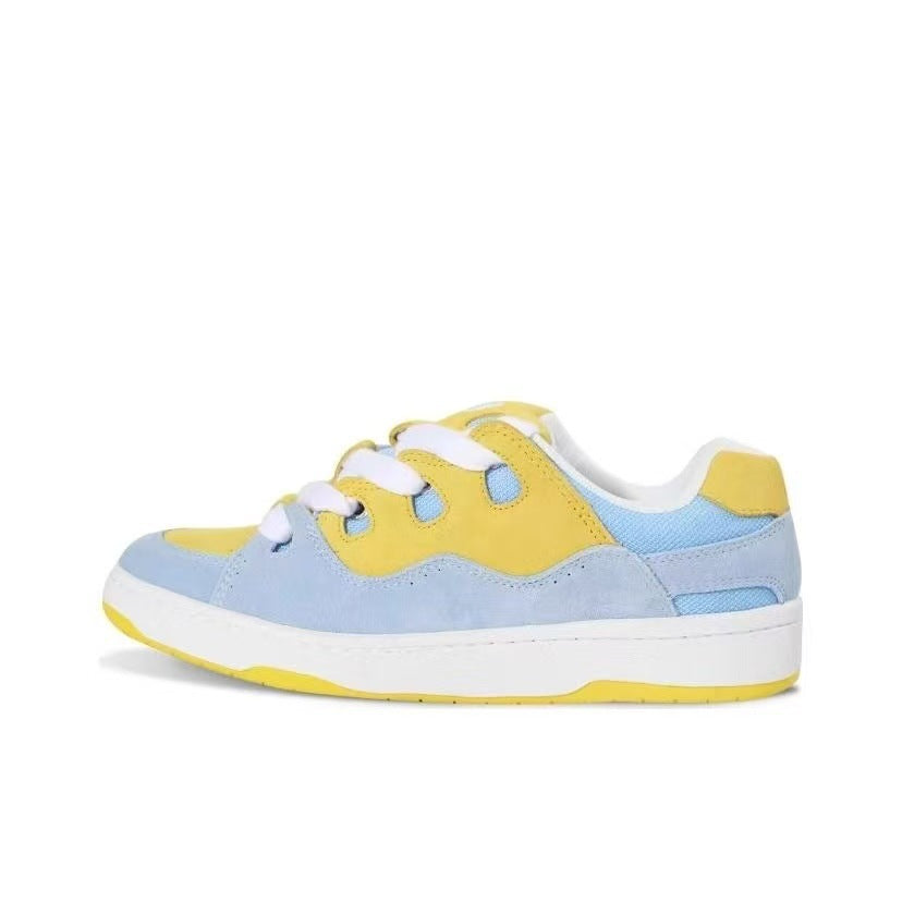 Damen Sneaker Sportlich Farbenfroh Geopolstert