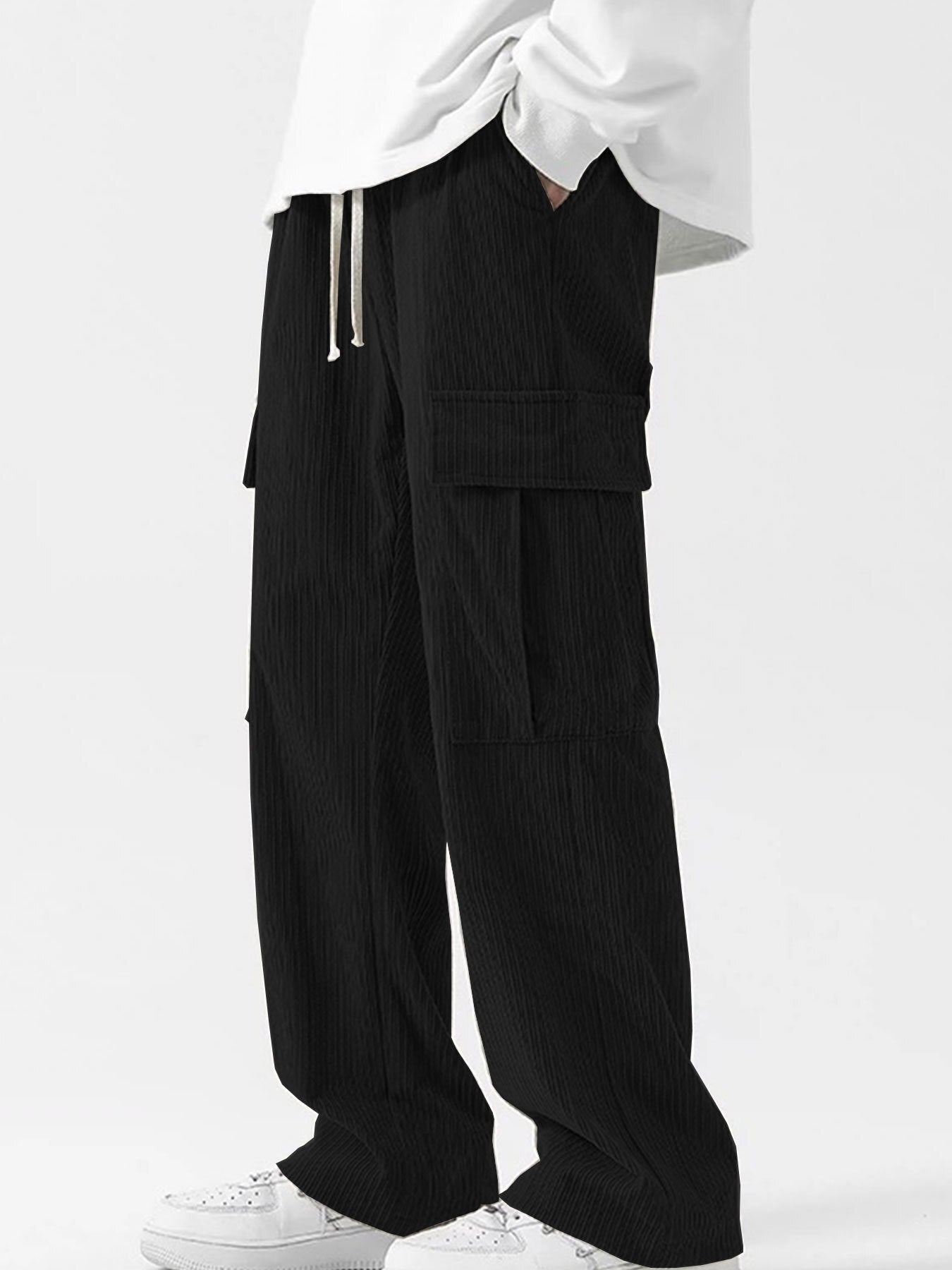 Herren Cargo-Hose Bequem Stretch