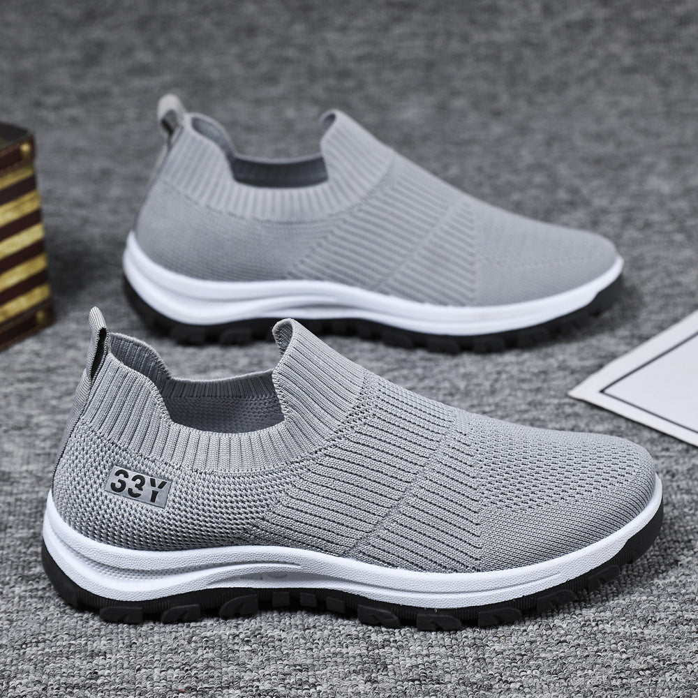 Damen Strick Sneaker Atmungsaktiv Komfortabel