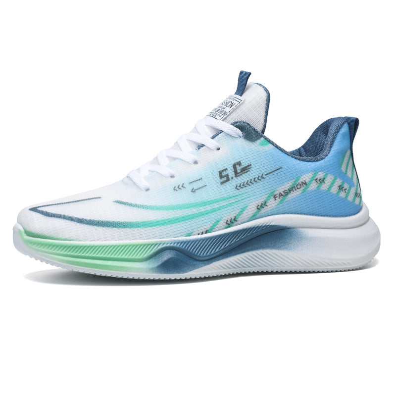 Damen Laufschuhe Sportlich Atmungsaktiv Weiß