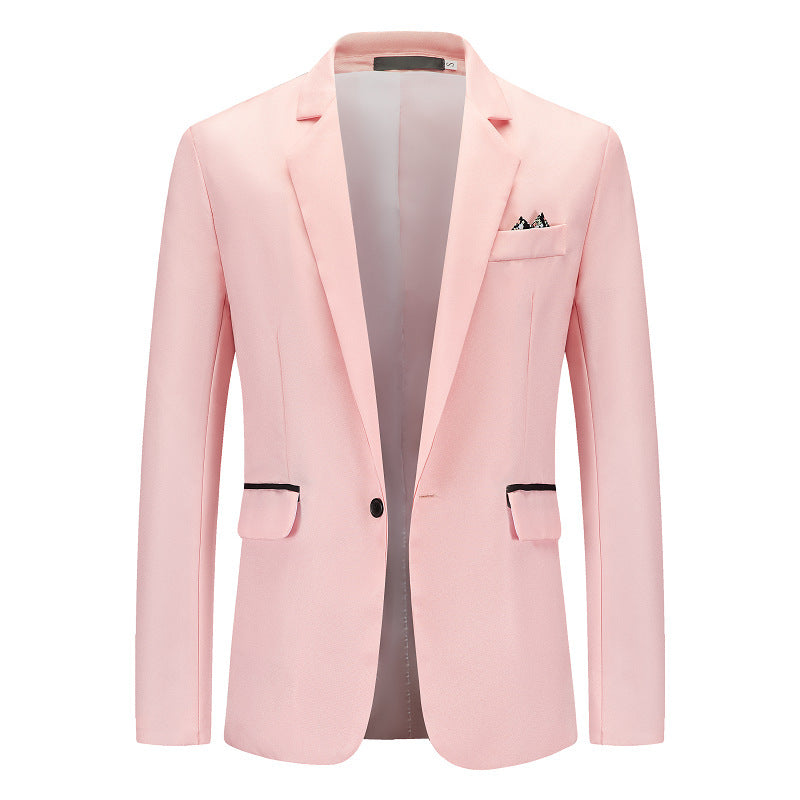 Herren Blazer Eleganter Anzug Modern Mit Feinen Details