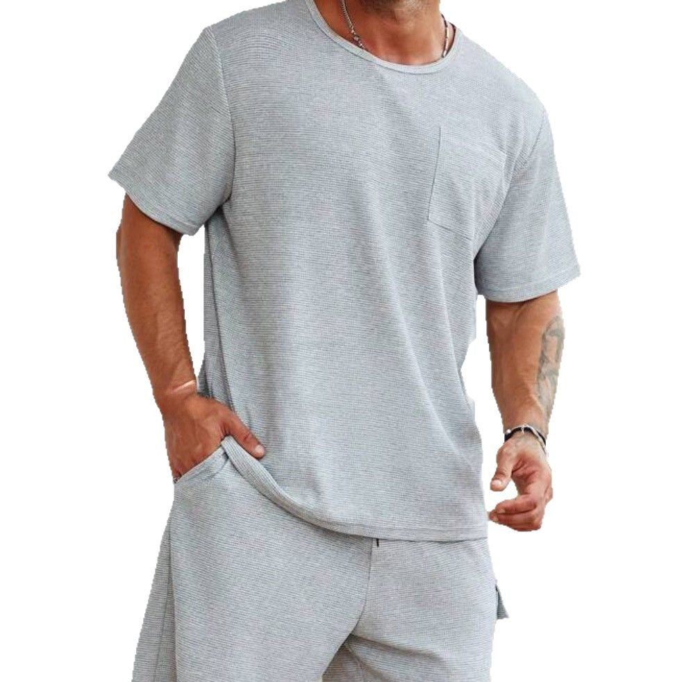 Herren Sportset Atmungsaktiv mit Taschen Modern