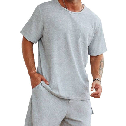 Herren Sportset Atmungsaktiv mit Taschen Modern
