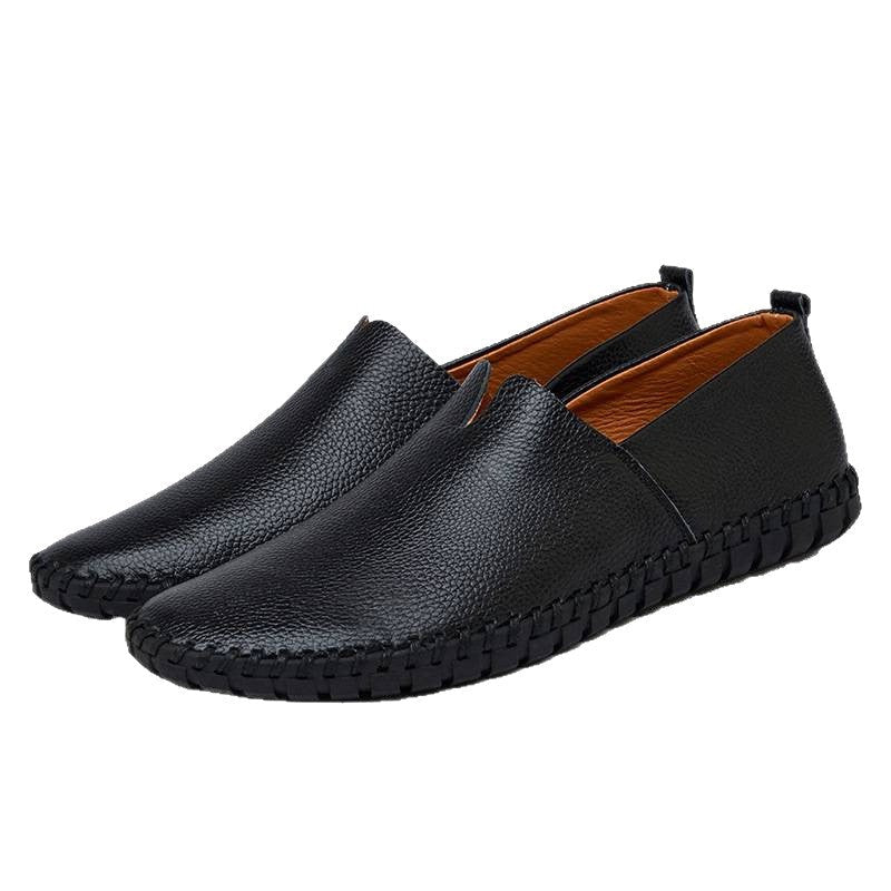 Damen Mokassins Leder Klassisch Elegantes Design