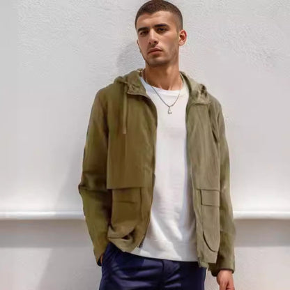 Berlin-Glamour Jacke im lässigen Stil mit großzügigen Taschen