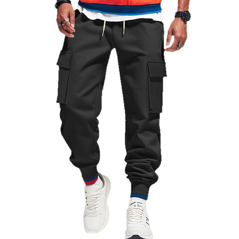 Herren Cargohose Elastisch Bequem Mit Seitentaschen