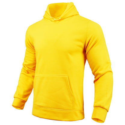Herren Hoodie Übergroß Kängurutasche Großmaschen Pullover