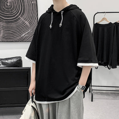 Herren Hoodie Oversized atmungsaktiv Kapuze