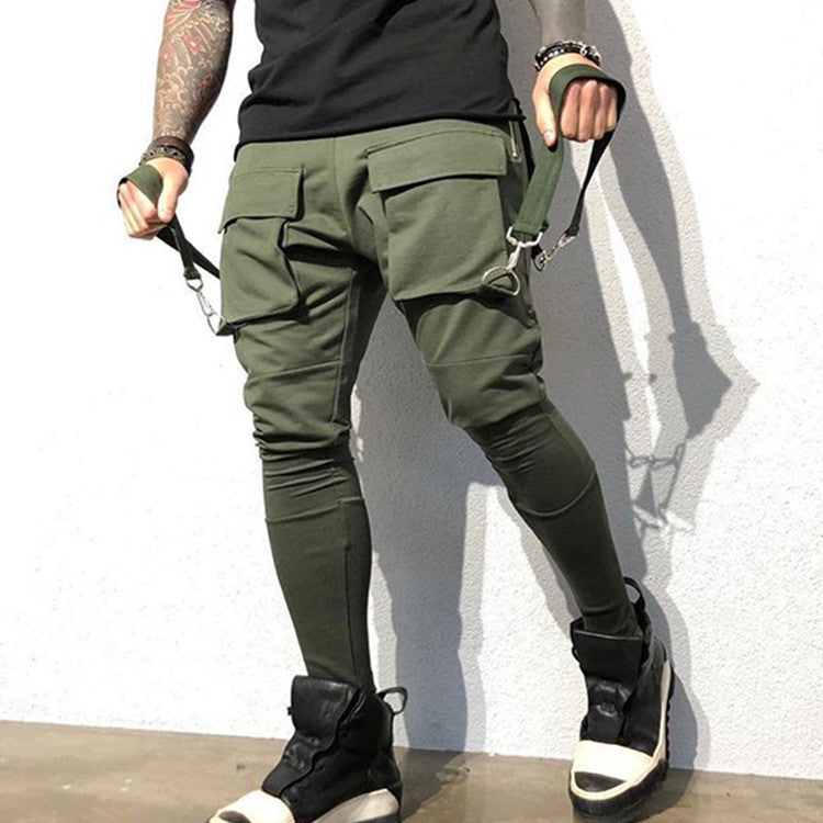 Herren Cargo-Hose verstellbar Bequem Outdoor - BerlinGlamour