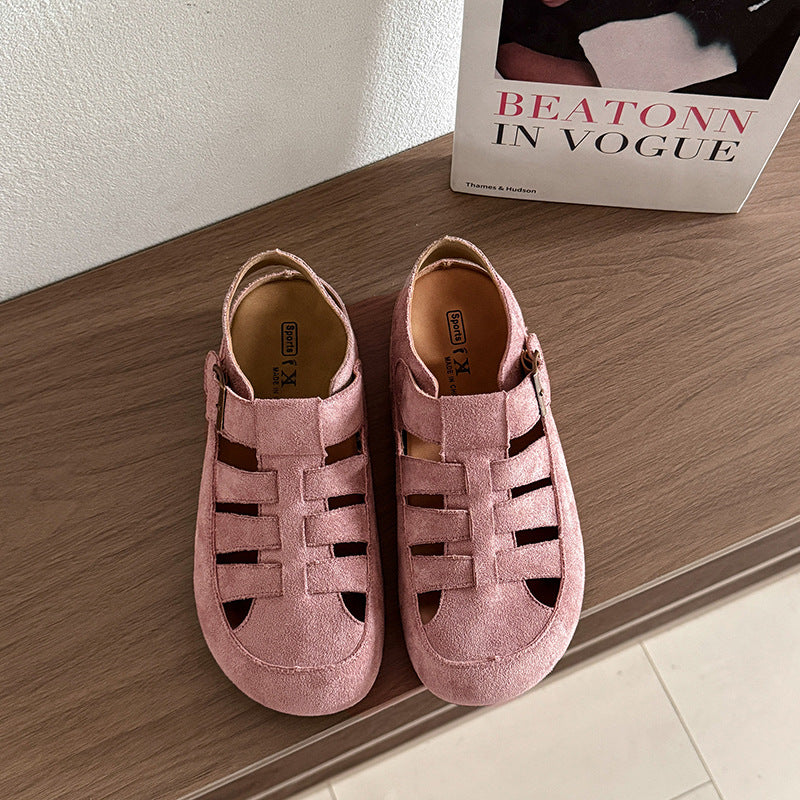 Damen Clogs Bequem atmungsaktiv mit Riemchen