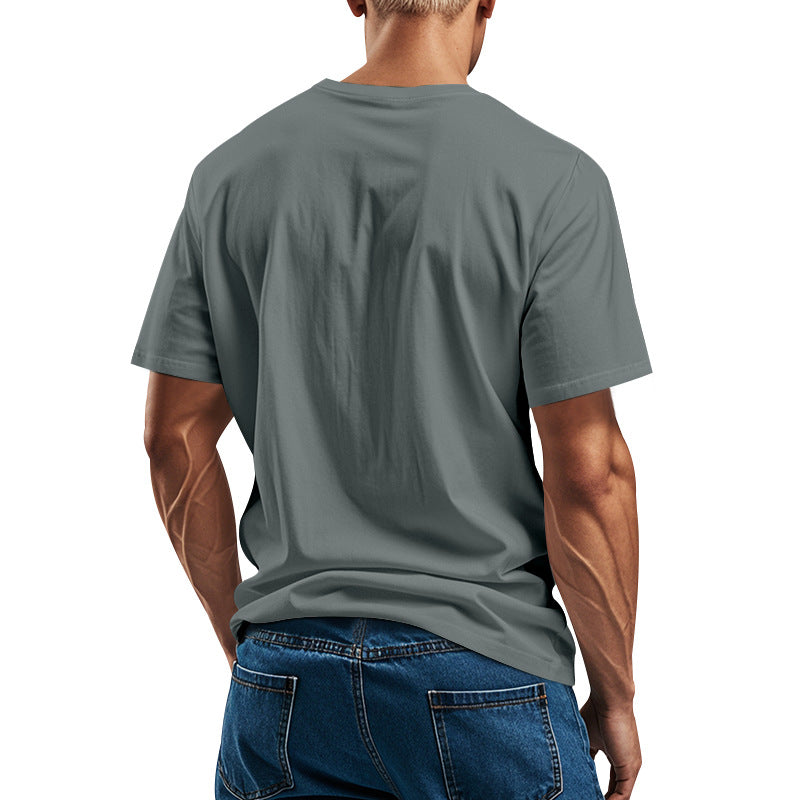 Herren T-Shirt Bio-Baumwolle Moderner Schnitt