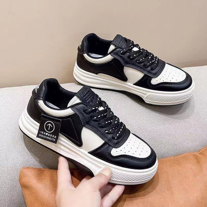 Damen Sneaker Sportlich Dicksohle Atmungsaktiv