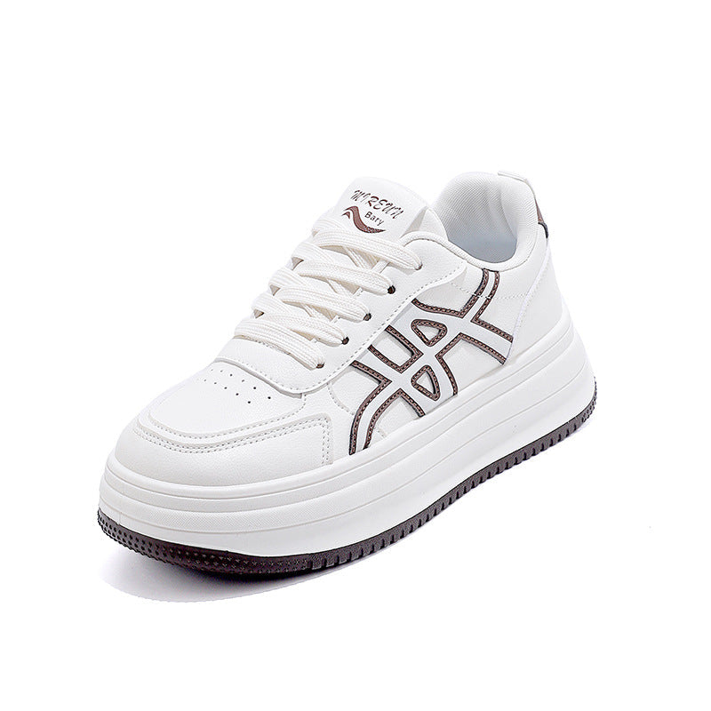Damen Sneaker Hochplateau Elegante Sportschuhe Frauen