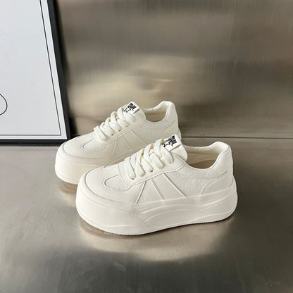 Damen Sneaker Plateau Komfort Atmungsaktiv Rutschfest