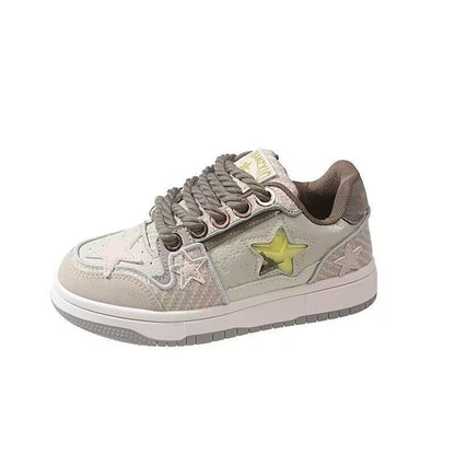 Damen Sportschuhe Sternen-Design Freizeitschuh Modern
