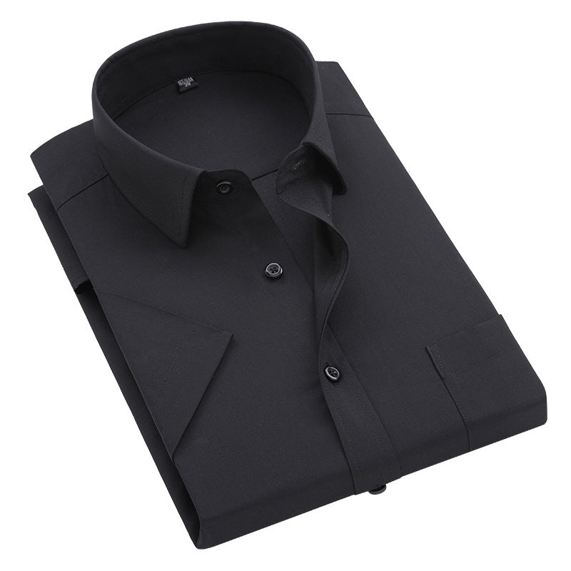 Herren Kurzarmhemd aus feiner Baumwolle Elegant Modern - BerlinGlamour