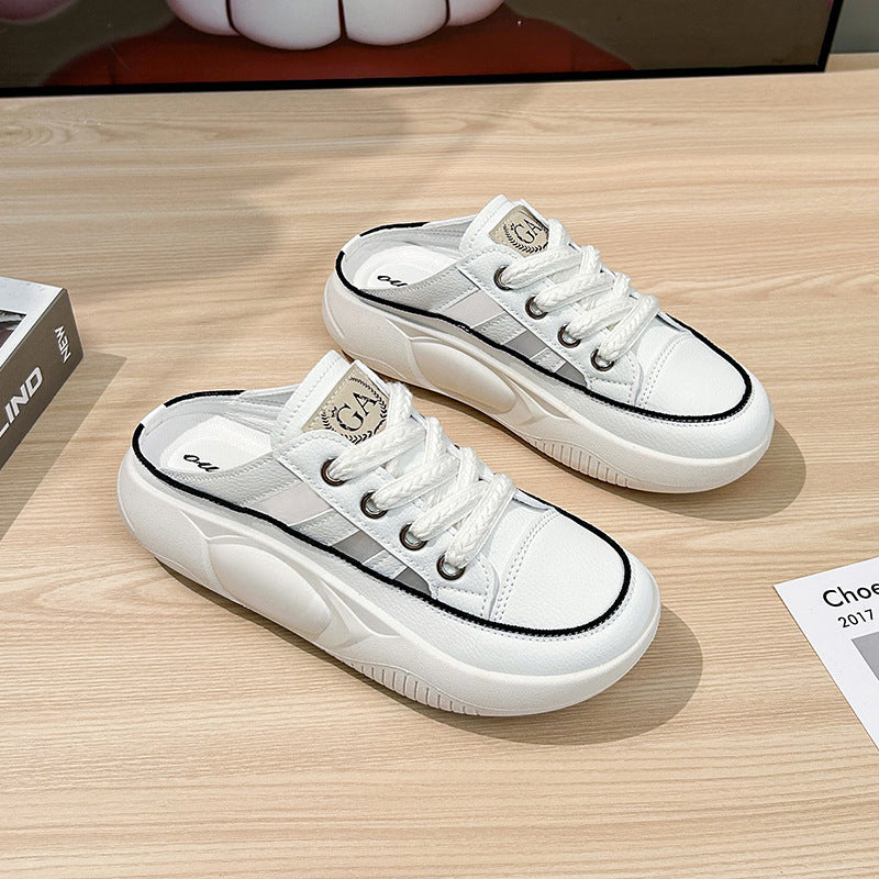 Damen Sneaker Slingback Lässig atmungsaktiv Rutschfest