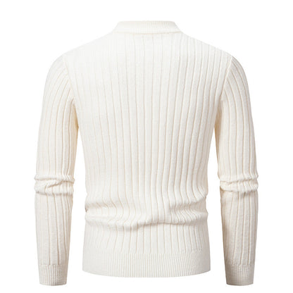 Herren Rollkragenpullover Modern Strukturiert