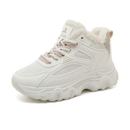 Damen Sneaker High-Top Isoliert Rutschfest