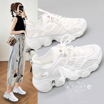 Damen Laufschuhe Sportlich Atmungsaktiv Federnd - BerlinGlamour