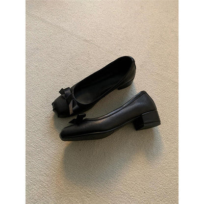 Damen Ballerinas Elegante Schleifen Design Modisch