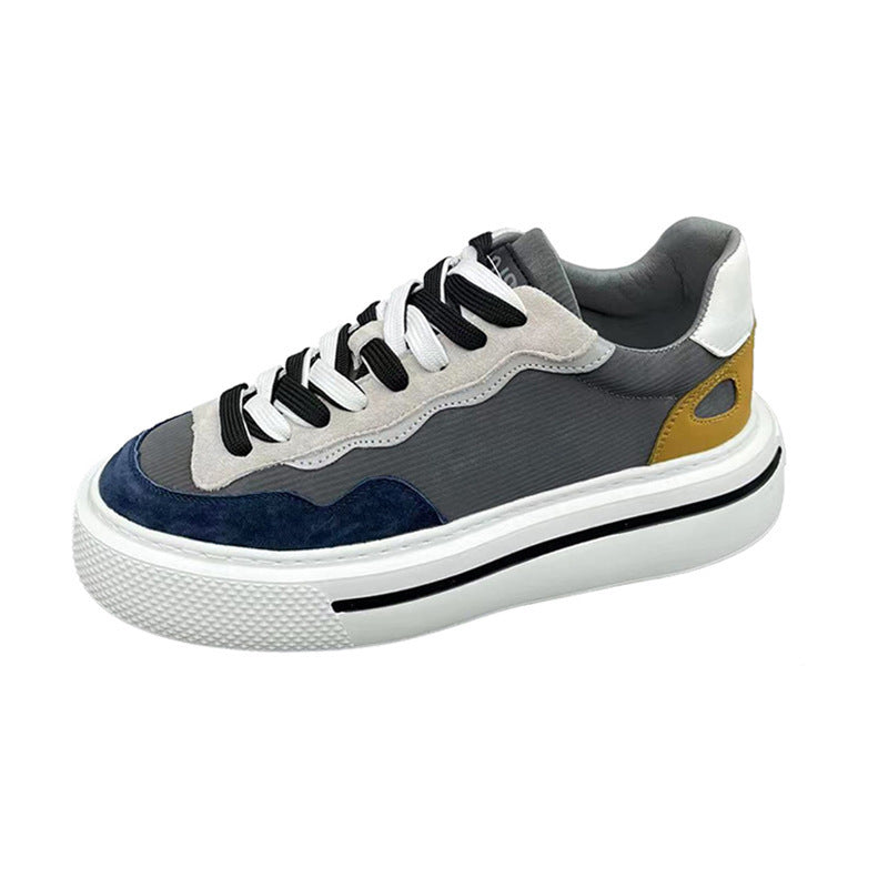 Damen Sneaker Plattform Schuhe Mode Farben