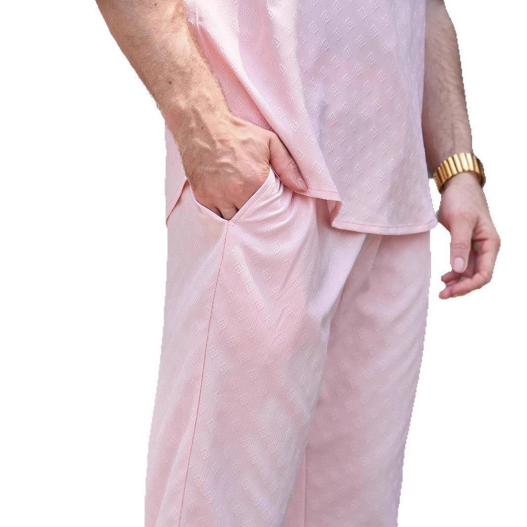 Herren Freizeithose Leicht Modern mit Muster