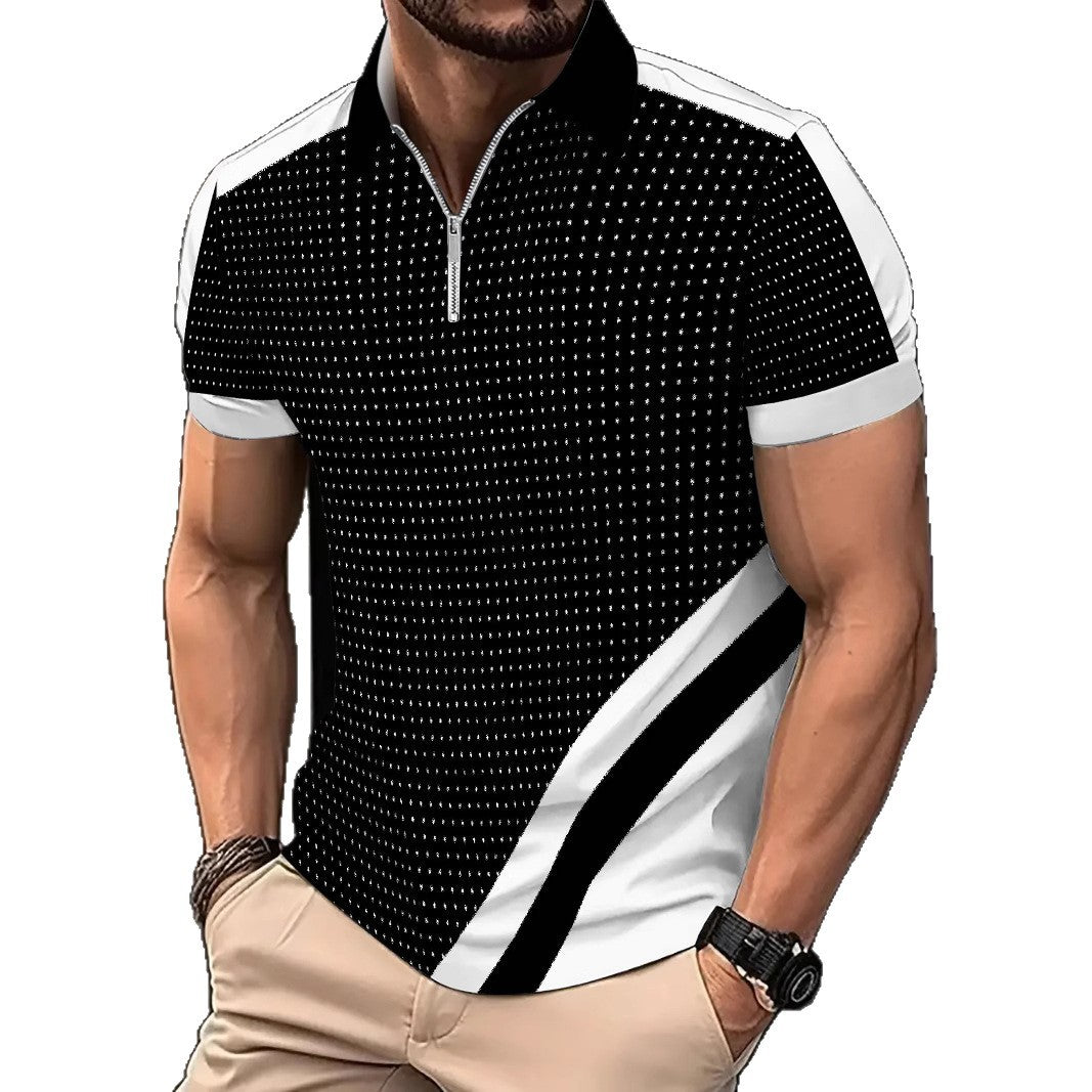 Herren Poloshirt Kurzarm Sportlich Modern