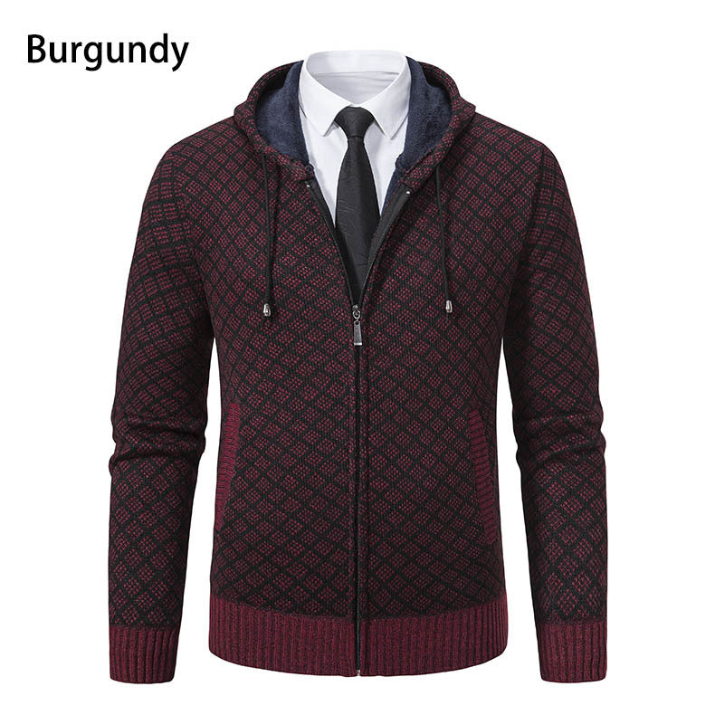 Herren Sweatjacke Kapuze Modern Trendig