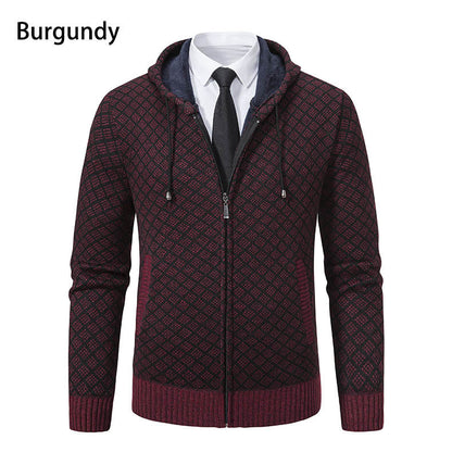 Herren Sweatjacke Kapuze Modern Trendig