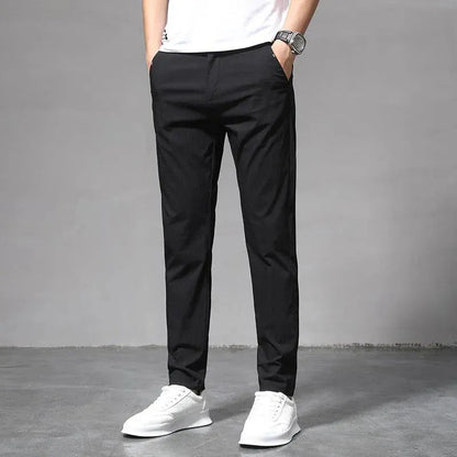 Herren Hosen Slim Fit Gerade Schnitt