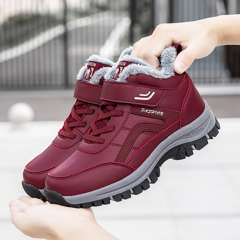 Damen Sneaker Warm Winter Schuhe rutschfest Sportlich