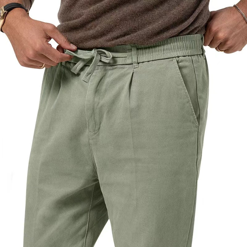 Herren Freizeithosen Bequem Elastisch Mit Stretch