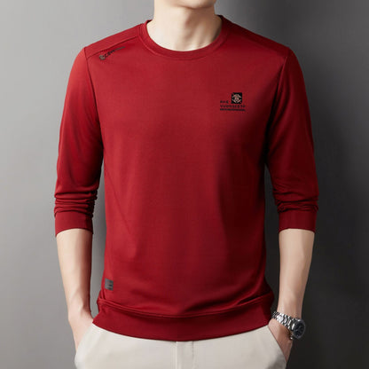 Herren Langarmshirt Atmungsaktiv Funktionell Sportlich - BerlinGlamour