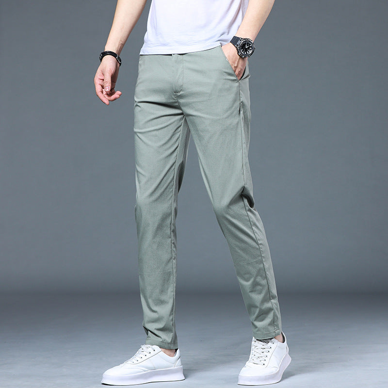 Bequeme Herren Chino Hosen Stretchbaumwolle Elegant