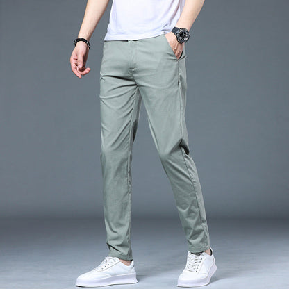 Bequeme Herren Chino Hosen Stretchbaumwolle Elegant
