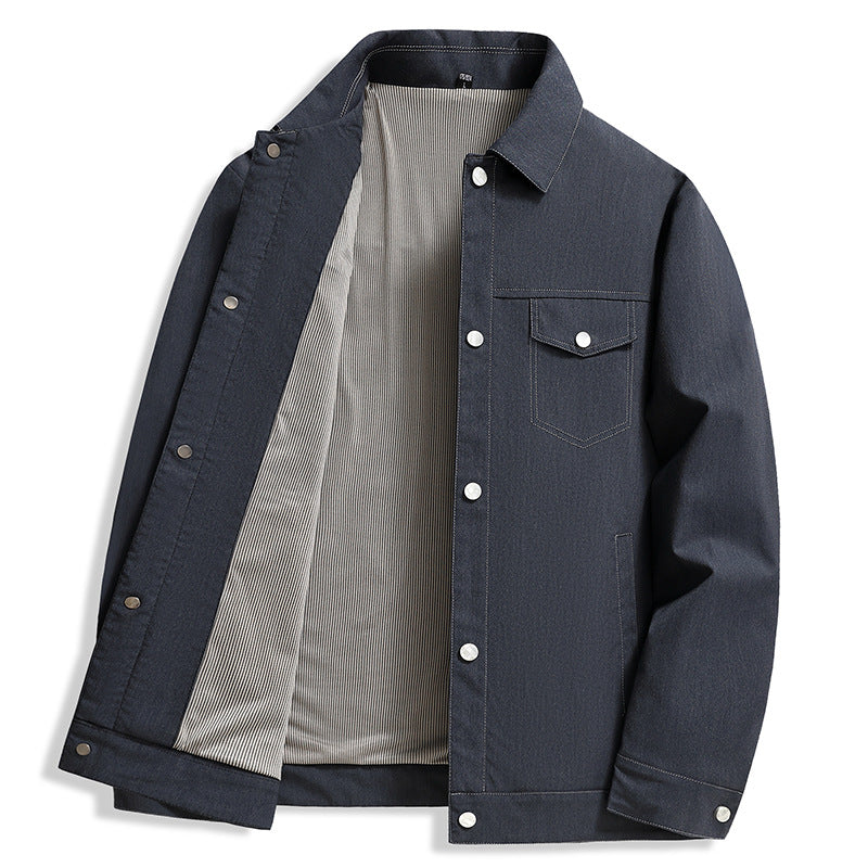 Herren Outdoor-Jacke mit Taschen Modern Praktisch - BerlinGlamour