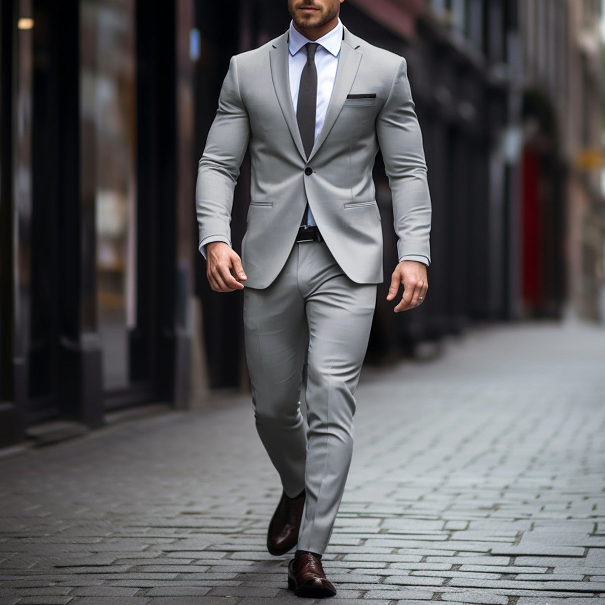 Herren Anzug Set Slim Fit Modern Elegant - BerlinGlamour