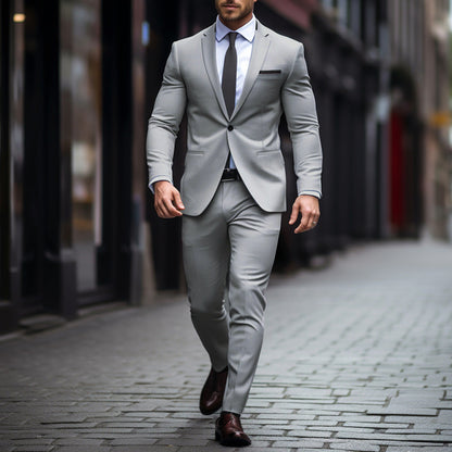 Herren Anzug Set Slim Fit Modern Elegant - BerlinGlamour