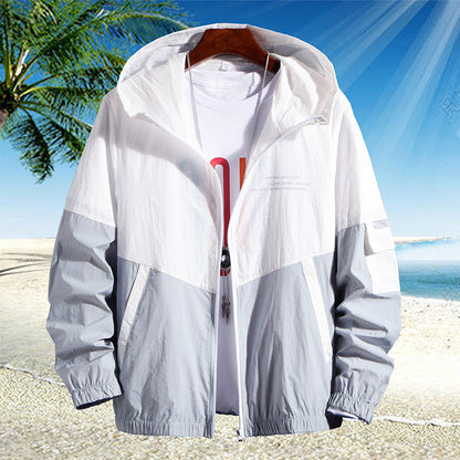 Herren Steppjacke Wetterfest mit Reißverschlusstaschen - BerlinGlamour