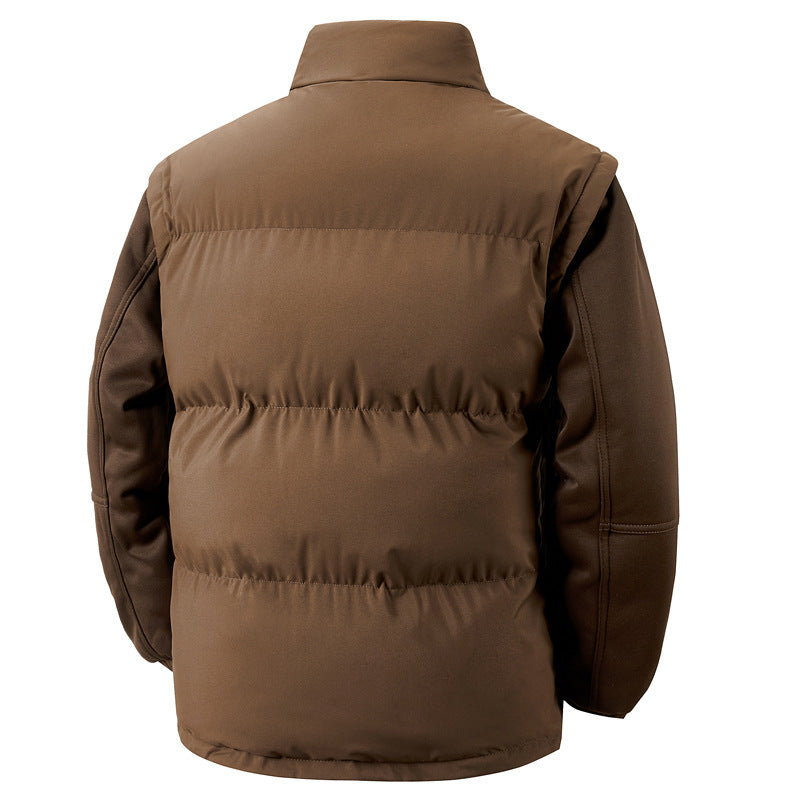 Herren Steppjacke Warm Isolierend Thermo