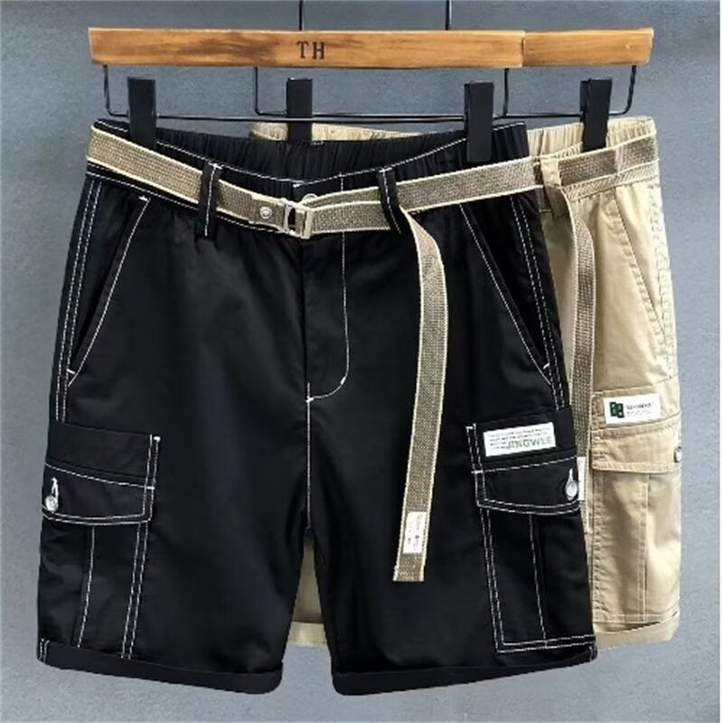 Herren Cargo Shorts Praktisch Verstellbar Mit Seitentaschen - BerlinGlamour