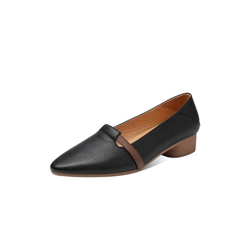 Damen Ballerinas Schick Hochwertiges Leder Elegante Schuhe