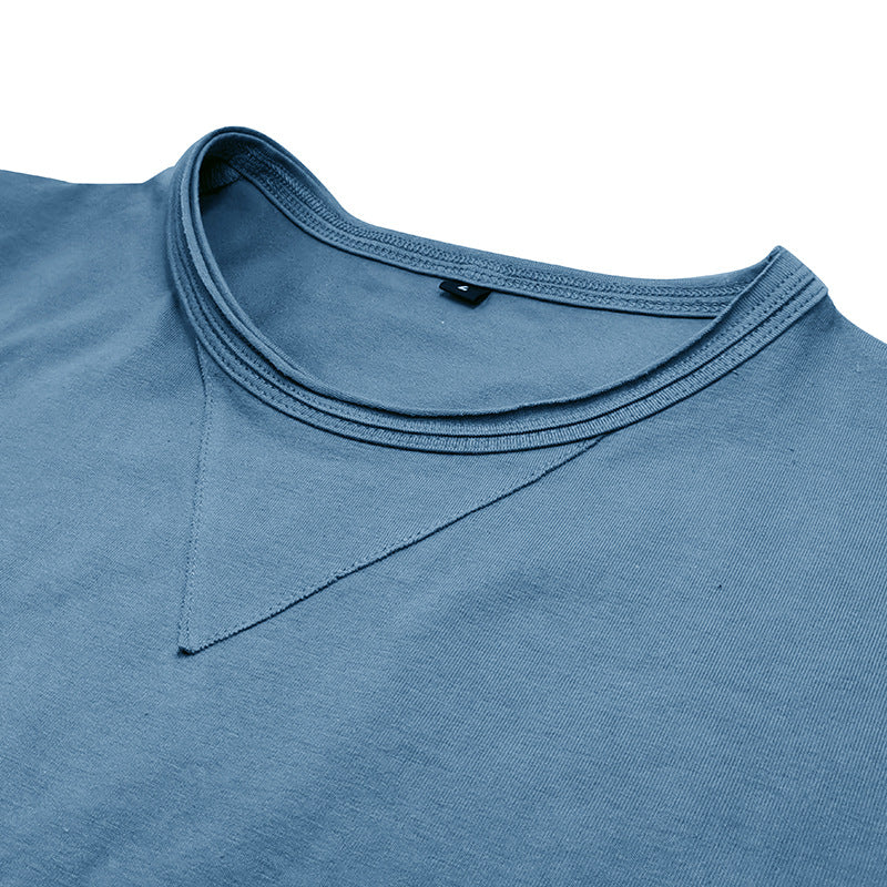 Herren Langarmshirt Relaxed Fit Rundhals