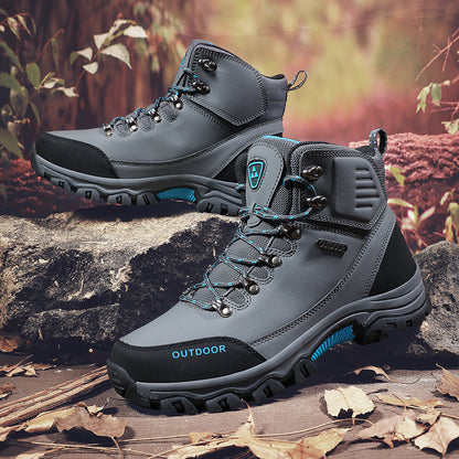 Herren Wanderstiefel Knöchelhoch Griffig Outdoor