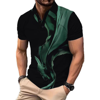 Herren Poloshirt Modern Slim Fit Einzigartiges Design