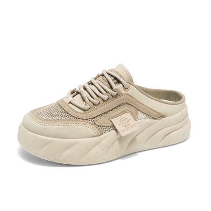 Damen Sneaker Atmungsaktiv Netzstruktur Weich Laufsohle